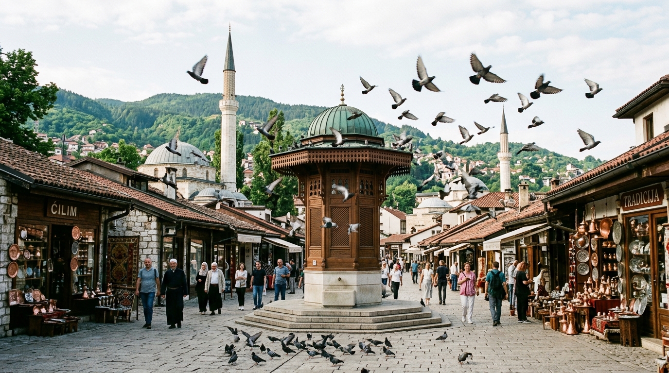 Sarajevo za produženi vikend: Baščaršija, žičara za Trebević i miris ćevapa